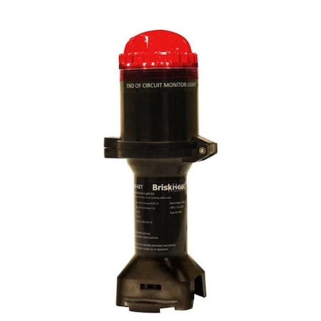 Monitor Light Kit, Red, Steady, 240V MPN:JHE-LR-GET