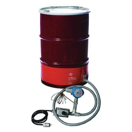 Drum Heater, Hazardous-Area Rated, T4A, 55 Gallon, 120VAC, 1300W, 70