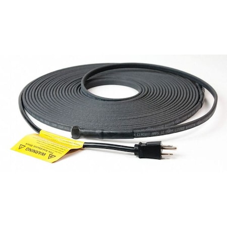 Self-Regulating Heating Cable, 120VAC, 50 ft. Length MPN:FFSL1-50