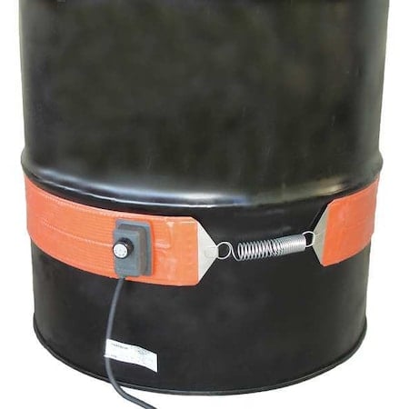 Drum Heater, Heavy Duty, Metal Drums/Pails, 240VAC, 1200W, 55 Gallon MPN:GDHCS25