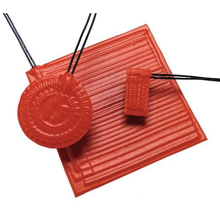 Heating Blanket, 120VAC, 1440W, Power Density: 5.0W/in2, 12