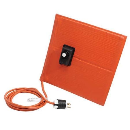 Heating Blanket, Silicone Rubber, 120V, 720W, 12
