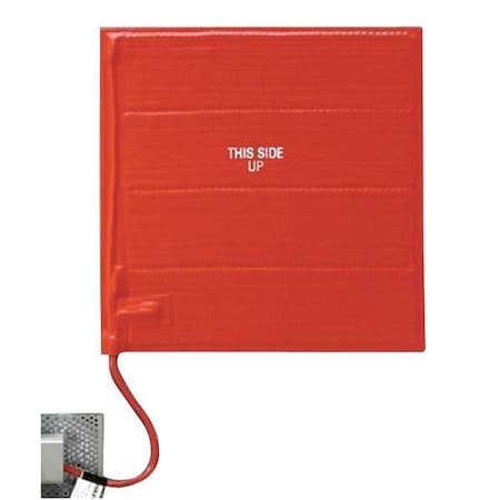 Heating Blanket, Silicone Rubber, 120V, 1620W, 18