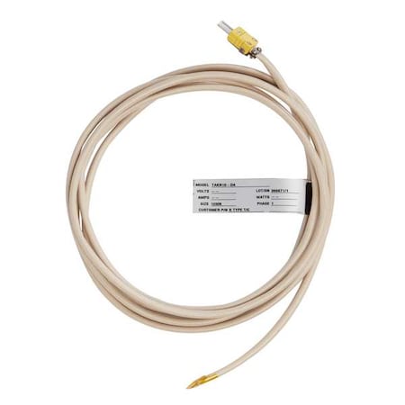 Thermocouple, Type K, 10 ft., Indoor/Outdoor use MPN:TAKN10-DA