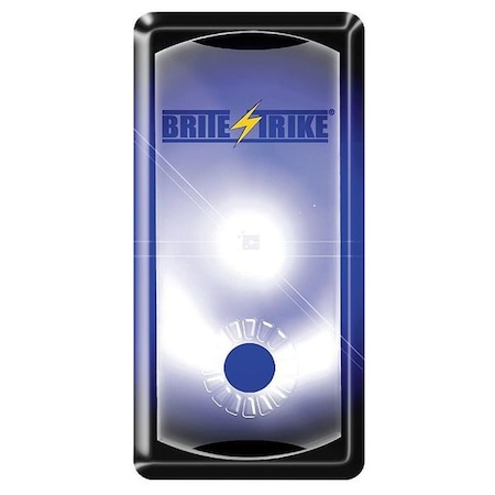 Tactical Hands Free Light, LED, Slvr, PK100 MPN:APALS-BLU