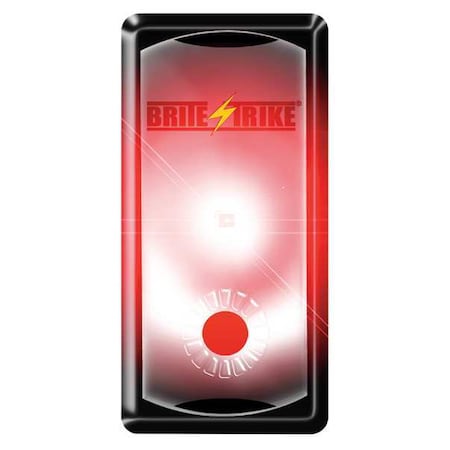 Tactical Hands Free Light, LED, Slvr, PK100 MPN:APALS-RED