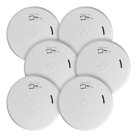 Smoke/CO Alarm, 1 in H, 5.67 in W, PK6 MPN:SMCO210