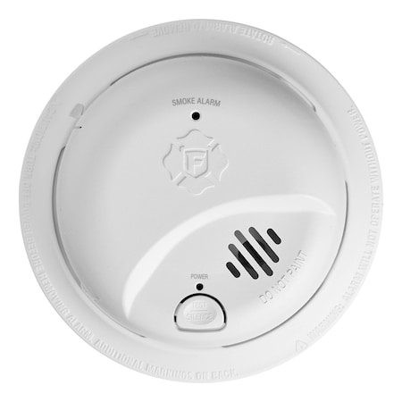Smoke Alarm, 1.9 in H, 5.6 in W MPN:SMI100-AC
