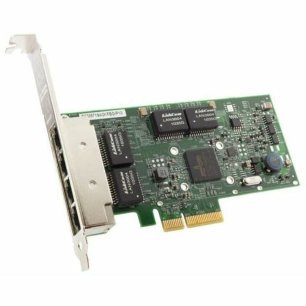 Broadcom BCM5719-4P - 4x 1GbE PCIe NIC - PCI Express 2.0x4 - 1 Gbit/s Data Transfer Rate - Broadcom 5719 - BCM95719A1904AC MPN:BCM95719A1904AC