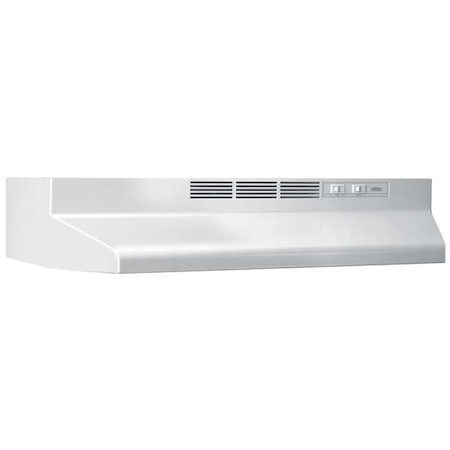 Economy Lighted Range Hood, Steel, 120 V MPN:413001