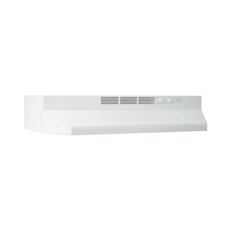 Non-Ducted Range Hood, White, 6