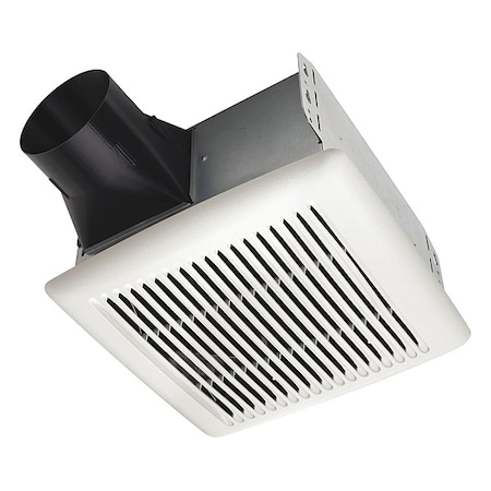 Ceiling Bathroom Fan, 110 cfm cfm, 4 in Duct Dia., 120V AC, Energy Star Certified MPN:AE110S