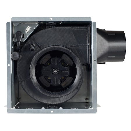 Single-Speed Vent Fan with LED Light, 80 cfm, 4