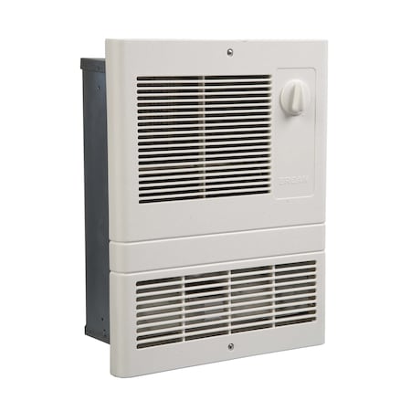 Electric Wall Heater, 1000 W, 120/240VAC, White MPN:9810WH