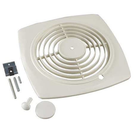 Grill, 6 in x 6 in x 6 in, Plastic, White MPN:S97011790