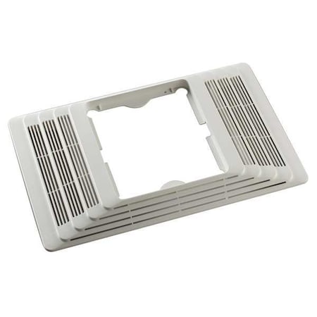 Grille For Broan Mfr No. 656, 655, 657, 659, 696, White, Plastic MPN:S97013836