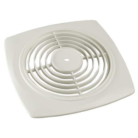 Fan Grille For Broan Mfr No. 507, White, Plastic MPN:S99110916
