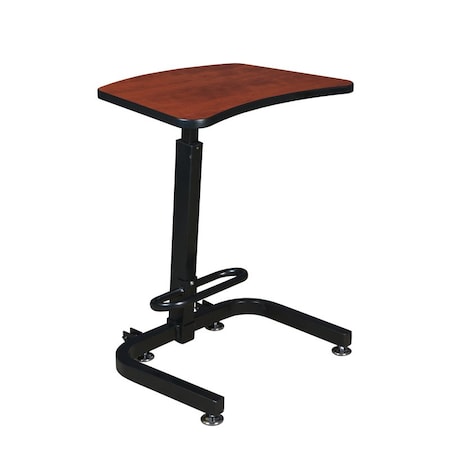 Adjustable Desk Brody SitStand Desk, Cherry, 20