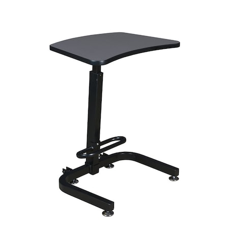 Adjustable Desk Brody SitStand Desk, Gray, 20