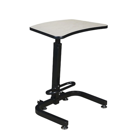 Adjustable Desk Brody SitStand Desk, Maple, 20