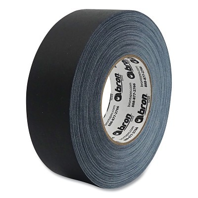 48MM X 50M Black Professional Grade Gaffers Tape MPN:103296