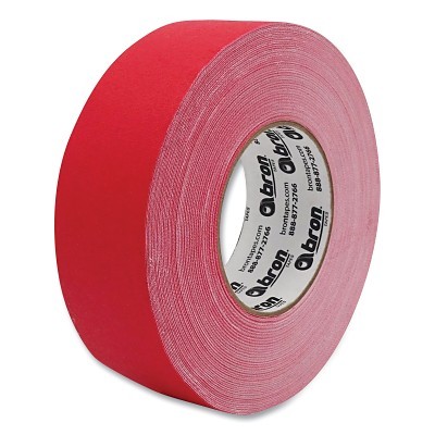 48MM X 50M Red Professional Grade Gaffers Tape MPN:103365