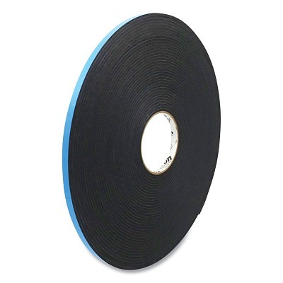 .125X .375IN X 25YD BT-1960 Black Glazing Tape MPN:105935