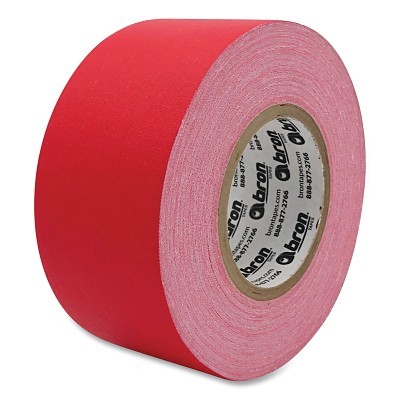 72MM X 50M Red Professional Grade Gaffers Tape MPN:114258