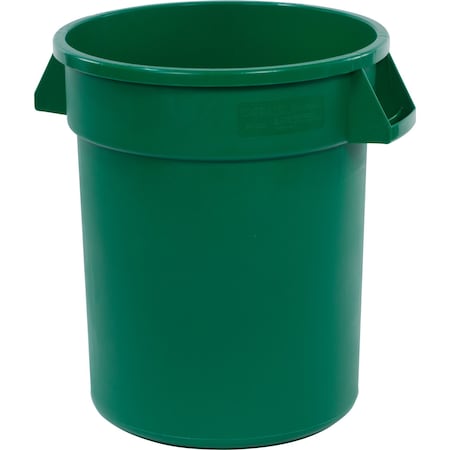 Trash Can, 20 gal Bronco Rnd Trsh Can Gr MPN:84102009