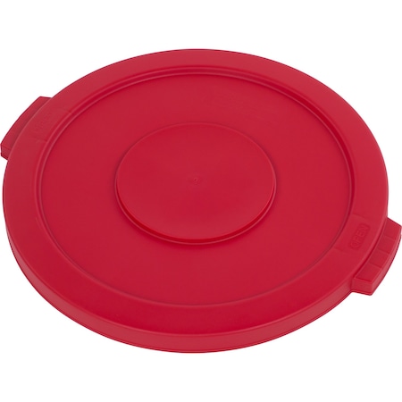 20 Gal Trash Can Lid, Red MPN:84102105