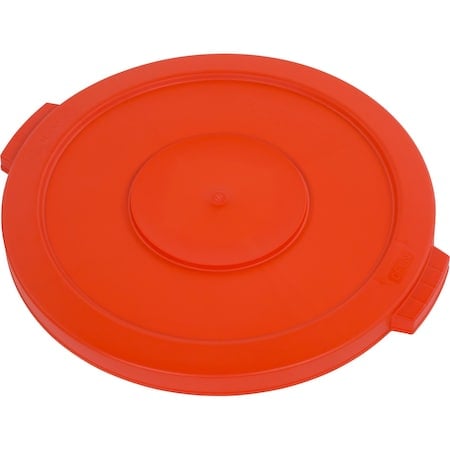 Trash Can Lid, 20 gal Bronco Rnd Lid Orng MPN:84102124