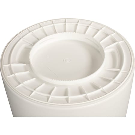 Trash Can, 44 gal Round Trash Can White MPN:84104402