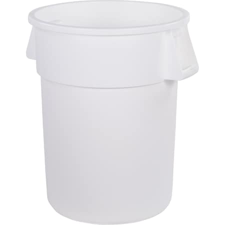 Trash Can, 55 gal Bronco Rnd Trsh Can Wht MPN:84105502