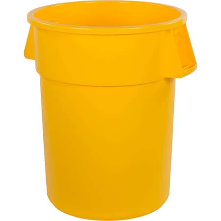 Trash Can, 55 gal Bronco Rnd Trsh Can Ylw MPN:84105504