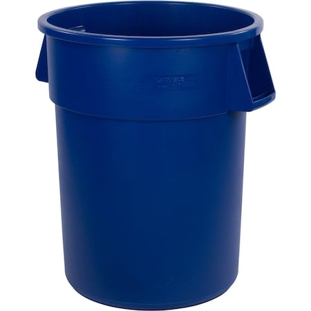 55 gal Round Trash Can, Blue MPN:84105514