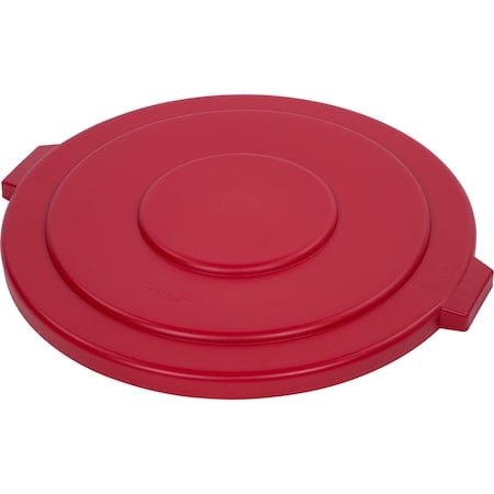 55 Gal Trash Can Lid, Red MPN:84105605