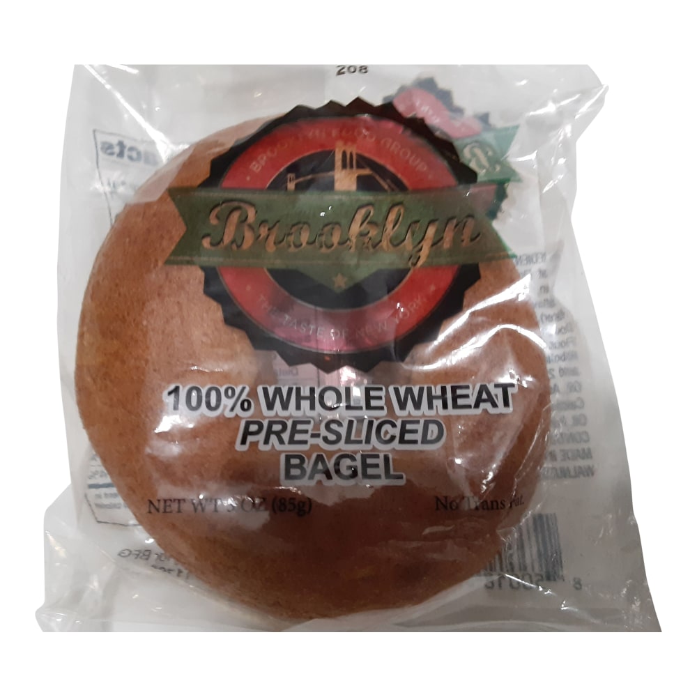 Brooklyn Food Group - Bagels Whole Wheat - 50 - 3 oz. MPN:2039