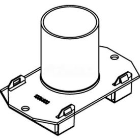 Wiremold 1125cha Poke-Thru 1-Gang Conduit Housing Assembly 1-1/4