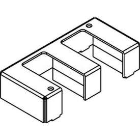 Wiremold 15ffha Poke-Thru 1-1/2-Gang Pass Through Housing Assembly 15FFHA* - Pkg Qty 5