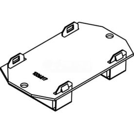 Wiremold 1blh Poke-Thru 1-Gang Blank Housing 1BLH* - Pkg Qty 5