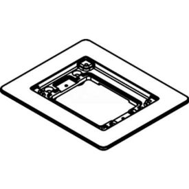 Wiremold 817b Floor Box 1-Gang Combination Carpet & Tile Flange Brass 817B* - Pkg Qty 5