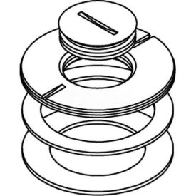Wiremold 825ck-1 Floor Box 800 Series Conversion Kit Cover Brass 1