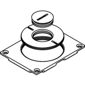 Wiremold 829ck-1 Floor Box Communication Cover 2-5/8
