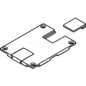 Wiremold 829stc Floor Box Communication Cover Reversible Slides Brass 829STC* - Pkg Qty 10
