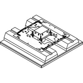 Wiremold 8801S-FC Omnibox Series 1-Gang Floor Box Fire Classified Flush 8801S-FC