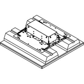 Wiremold 8803S-FC Floor Box 3-Gang Floor Box Fire Classified Flush 8803S-FC