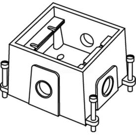 Wiremold 880CS1-1 Floor Box 1-Gang Deep Box Fully Adjustable 880CS1-1*