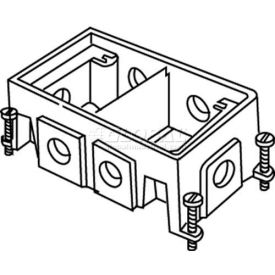 Wiremold 880CS2-1 Floor Box 2-Gang Deep Box Fully Adjustable 880CS2-1*