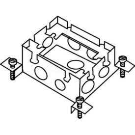 Wiremold 880M1 Floor Box 1-Gang Shallow Box Fully Adjustable 880M1