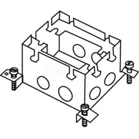 Wiremold 880S1 Floor Box 1-Gang Deep Box Fully Adjustable 880S1*